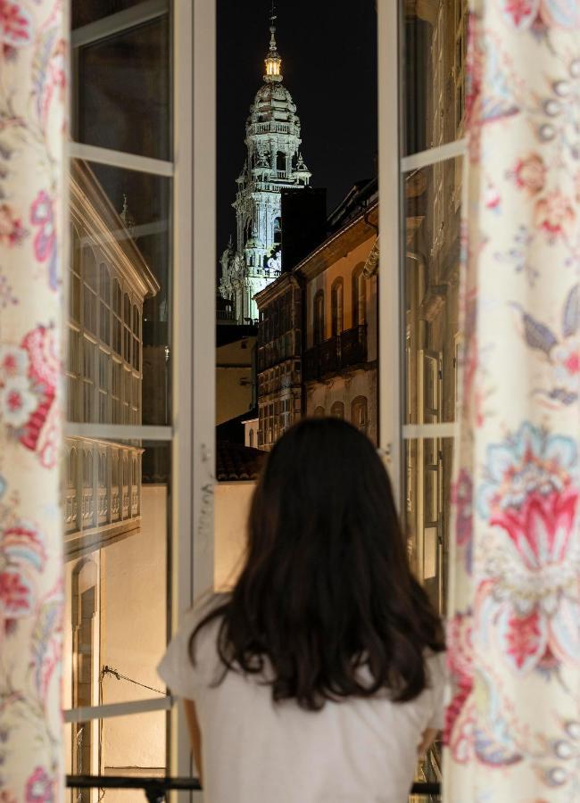 Hostal Santa Cruz Santiago de Compostela Dış mekan fotoğraf