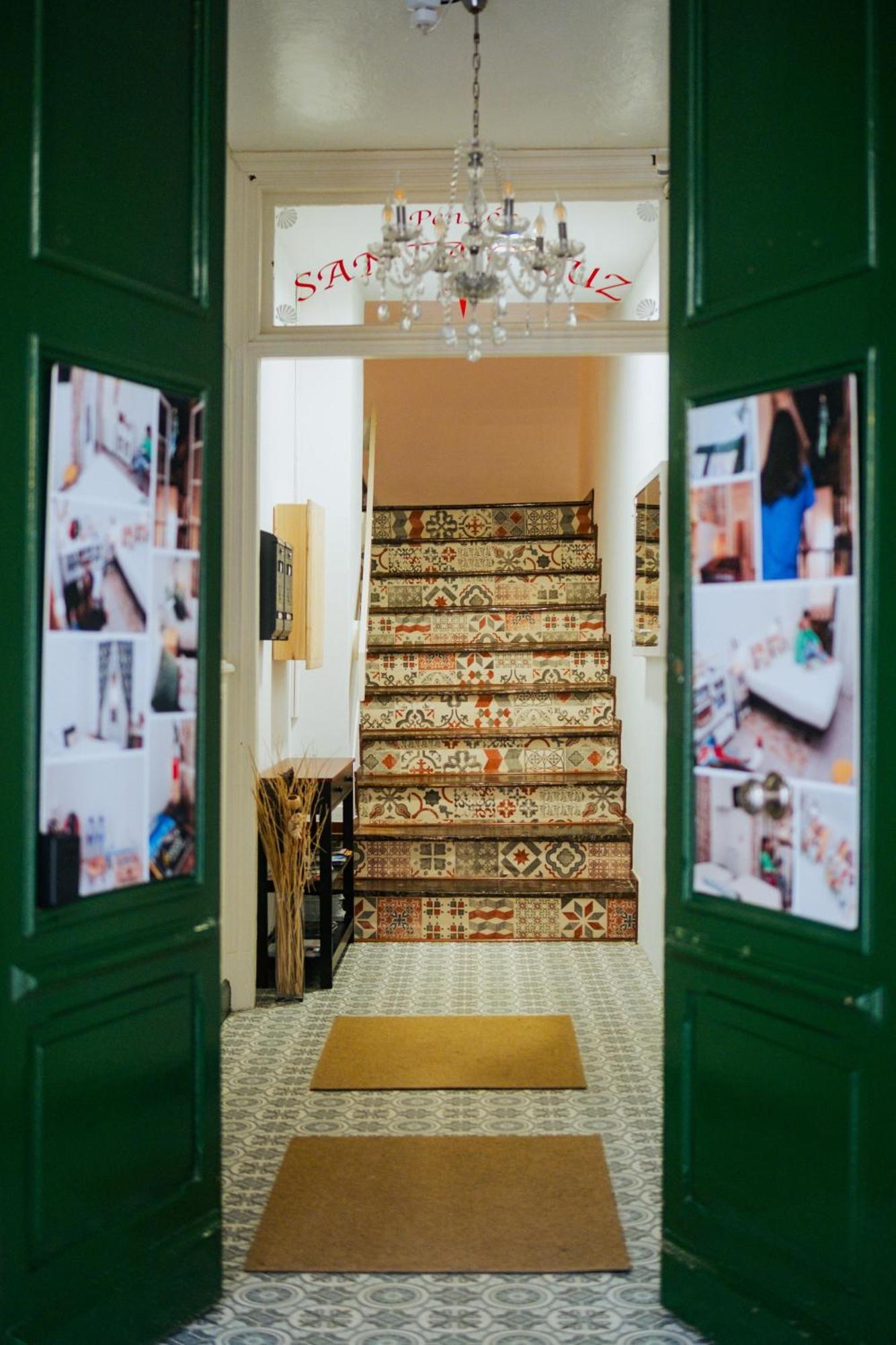 Hostal Santa Cruz Santiago de Compostela Dış mekan fotoğraf