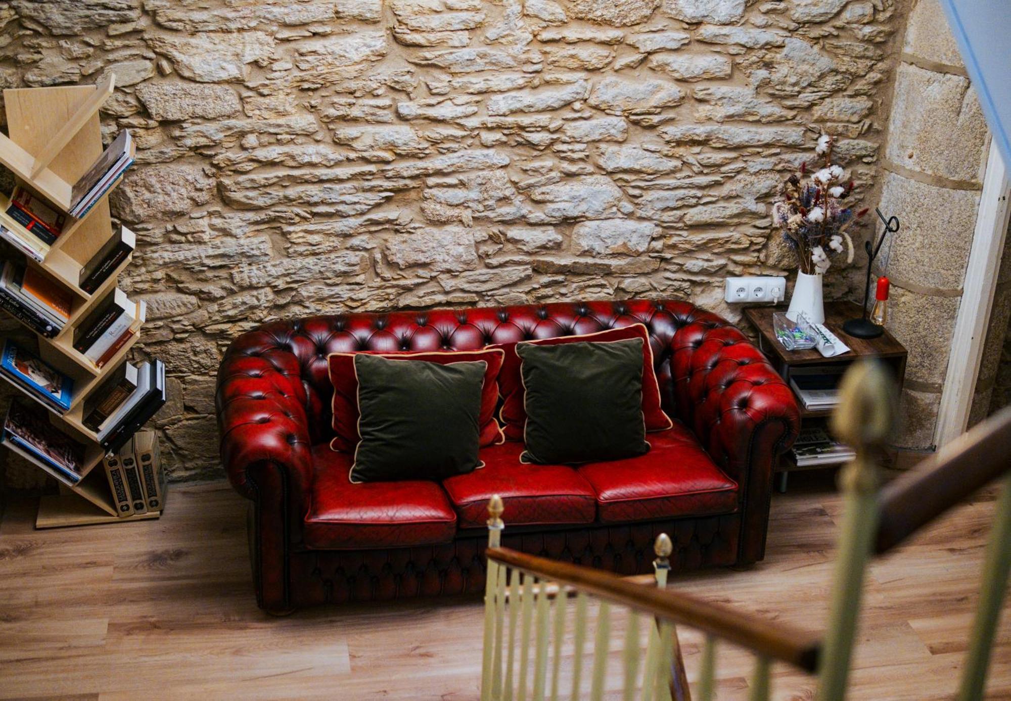 Hostal Santa Cruz Santiago de Compostela Dış mekan fotoğraf